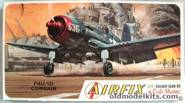 Airfix 1/72 F4U-1D Corsair Craftmaster Issue - (F4U1D), 1201-50 plastic model kit